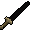 Black longsword